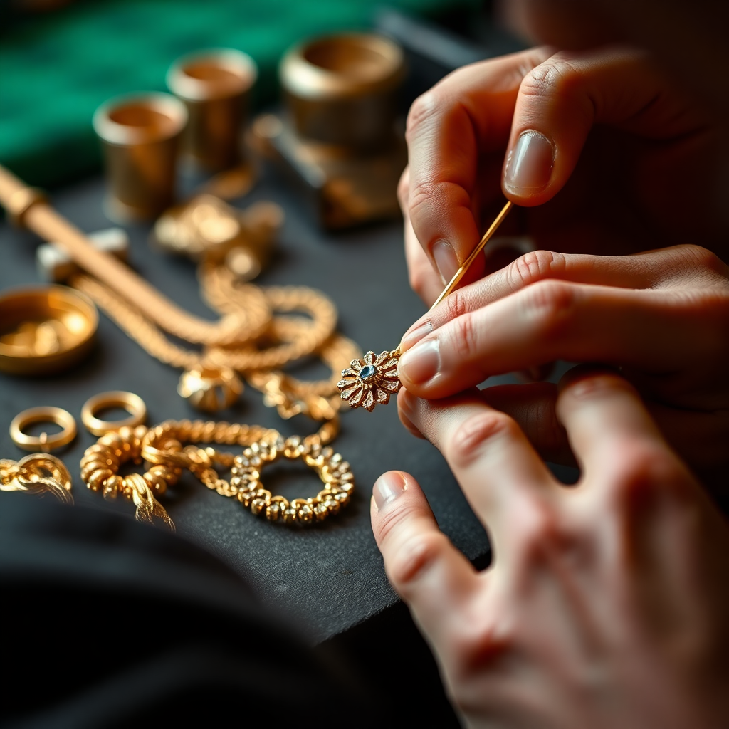 Master Jeweler at Work